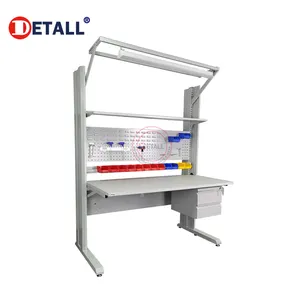 workshop antistatic table corner work bench for inspection and production