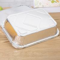 1750ml Jetable ustensiles de cuisine en aluminium plateau Écologique casseroles en aluminium en aluminium de récipient de nourriture