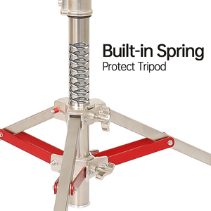 حامل إضاءة احترافي للتصوير الفوتوغرافي بطول 320 سم مع عجلات - Product Image 5