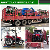 Tractor Productivo de 120HP con Tracción en las Cuatro Ruedas, Cabina con Aire Acondicionado, Sistema Hidráulico Robusto, Alta Capacidad de Elevación y Arranque Eléctrico Pro