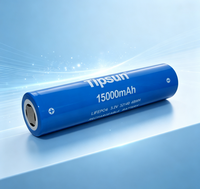 Cellule de qualité supérieure 32140 15Ah à dessus plat pour batterie cylindrique rechargeable LiFePO4 3,2V 48Wh, 32 cellules, taux de décharge 3C