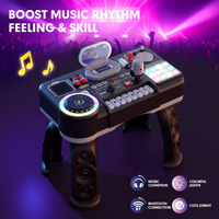 Table de mixage DJ multifonctionnelle pour enfants, jouet musical électronique pour tout-petits, idéal pour les fêtes