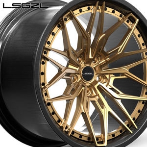 Geschmiedete Felgen für Mercedes 5x114.3 5x130 5x120 18 19 20 21 22 Zoll Carbonfaser mit Vollcarbon-Felgenbett für BMW Audi - Product Image 2