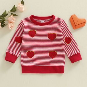 2026 san valentino pullover <span class=keywords><strong>bambina</strong></span> <span class=keywords><strong>felpa</strong></span> con scollo a girocollo ricamato a manica lunga di san valentino Baby <span class=keywords><strong>felpa</strong></span> per neonati - Product Image 2
