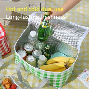 Bolsa Térmica Portátil para Picnic al Aire Libre, con Cierre, para Lonchera, Bolsa para Bento, Venta al Por Mayor - Product Image 6