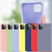 Coques en silicone liquide en gros pour téléphones portables iPhone 15 Pro Max 11 12 13 14 15 16 Pro Plus 16 17 18