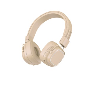 Không dây Retro foldaway Tai nghe thời trang cũ FM TF AUX hỗ trợ cho DJ hàng không điện thoại di động & Audiophile sử dụng - Product Image 6