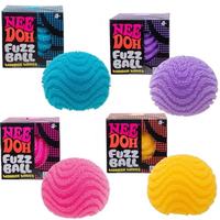 (Expédition immédiate) Balle sensorielle en peluche EVA Needoh, texture velours, sensation douce comme un nuage, jouet anti-stress pour les doigts, pour filles