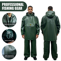 Waders en nylon ripstop résistant avec revêtement antidérapant en PVC pour la pêche en mer difficile et les travaux aquacoles