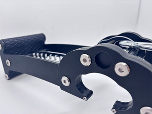 Barra Multifunzione Universale per Macchina a Cavi, in Acciaio Gommato Spessore 5mm, Carico Massimo 350KG, Impugnatura Zigrinata Antiscivolo per Lat Pulldown e Rowing - Product Image 2