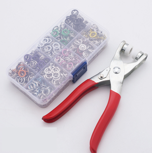 Pince à cinq griffes creuse transfrontalière de 9.5mm, pince à cinq griffes pour vêtements pour enfants sans couture - Product Image 1