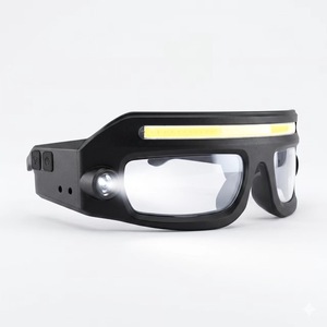 Lampe frontale rechargeable avec capteur de lumière, coupe-vent, haute luminosité, portable, pour la randonnée en plein air, le camping, l'utilisation nocturne - Product Image 2