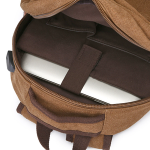 Nouveau sac à dos pour ordinateur portable en toile avec port USB, style coréen tendance, pour lycéens et étudiants - Product Image 5