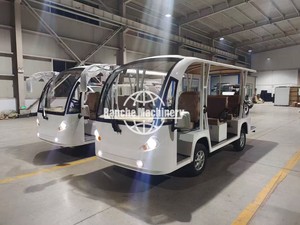 Cómodo autobús eléctrico clásico Asientos de autobús de lujo Mini autobús de ciudad eléctrico Aire acondicionado personalizado con puerta - Product Image 6