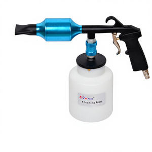 ปืนฉีดโฟมแบบปรับได้ U-NAI UN-806S หัวฉีดขนาด 6.5/8 มม. แบบสองท่อ แรงดัน 60-120PSI น้ำหนักเบา สำหรับล้างรถยนต์เชิงพาณิชย์ - Product Image 2