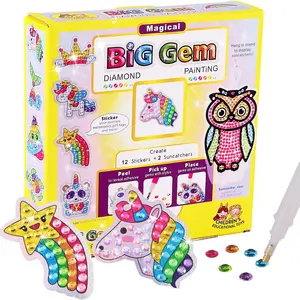 BAOYU 2023 Best Seller Big Gem Diamond Painting Kit in Stock-crea i tuoi dolci adesivi e Suncatchers Art for Kids