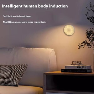 <span class=keywords><strong>Lampe</strong></span> murale LED sans fil d'intérieur avec détecteur <span class=keywords><strong>de</strong></span> <span class=keywords><strong>mouvement</strong></span> PIR automatique à piles pour salon - Product Image 3