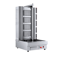 Machine de cuisson industrielle extérieure, barbecue à gaz pour restaurants, facile à nettoyer, alimentation GPL au Kerala/Kenya