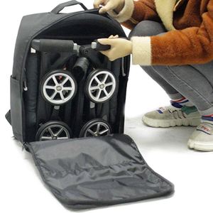 Bolsa de Transporte de Tela Oxford, Mochila para Cochecito, Bolsa de Almacenamiento de Accesorios para Cochecito - Product Image 4