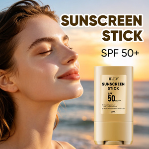 Private Label IREV <b>Sunscreen</b> Stick SPF50 PA+++ Broad Spectrum Water Resistant 20ML for All Skin Types Refreshing OEM Sunsblock - Product Image 1