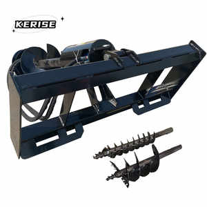 Industriële Dienst <span class=keywords><strong>Skid</strong></span>-Stuur Post Gat Graafmachine Aarde Boormachine <span class=keywords><strong>Skid</strong></span> Stuur Stuur Boorgat - Product Image 4