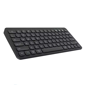 Nuevo Teclado Inalámbrico Ultrafino de Membrana de 78 Teclas para Oficina con Interfaz USB, Retroiluminación LED, Panel Táctil y Diseño Impermeable Tk-g01 - Product Image 1
