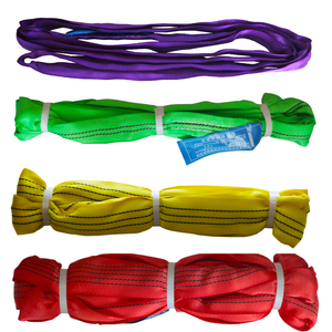 <span class=keywords><strong>1</strong></span> tấn-50 tấn nâng cáp treo Vòng phẳng Webbing <span class=keywords><strong>Sling</strong></span> Trọng lượng nâng vành đai - Product Image 6