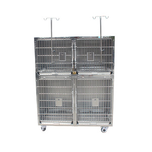 บ้านสุนัขขึ้นเครื่องสแตนเลสแบบแยกส่วน - Product Image 1