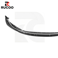 Lame de séparation avant en carbone sec style CTV1 pour BMW G80 G81 G82 G83 M3 M4, diffuseur de pare-chocs avant, spoiler poli haute brillance