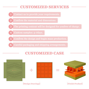 صندوق هدايا تمر رمضان مبارك مخصص قابل لإعادة التدوير، صندوق هدايا تمر ومكسرات وفواكه مجففة وبسكويت العيد والحلويات، تغليف تمر رمضان - Product Image 6