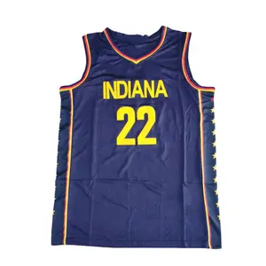 2024 Women Basketball jersey Indiana #22 Caitlin Clark Jersey