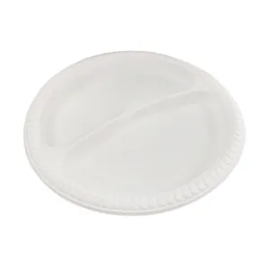 Popular Bio-based Degradable Eco-friendly Healthy Safe Customizable Disposable Cornstarch Plate