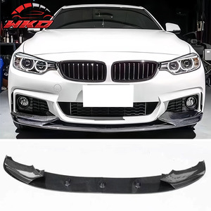 เหมาะสำหรับ BMW F10 ซีรีส์ 5 ปี 11-16 สปอยเลอร์กันชนหน้าทรง MP ลายคาร์บอนไฟเบอร์ คุณภาพสูง อุปกรณ์ตกแต่งภายนอก - Product Image 1