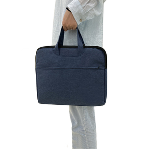 Borsa per documenti per Computer impermeabile leggera da lavoro in tessuto Oxford da 15 pollici per Laptop Unisex custodia protettiva Tote Bag - Product Image 6