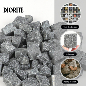 <span class=keywords><strong>Diorite</strong></span> หินตัวอย่างสำหรับการศึกษาทางธรณีวิทยาและการแสดงมาสคอตสไตล์ฮวงจุ้ย - Product Image 2