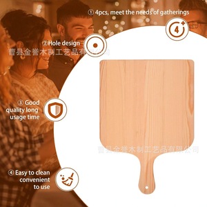 Wooden Pizza Tray With Storage <b>Rack</b> 3 Tier For Home Kitchen Use - Product Image 3
