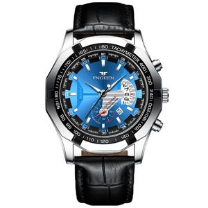 Unique <b>Watches</b> <b>for</b> <b>Men</b> FNGEEN S001 Non <b>Mechanical</b> <b>Men's</b> Waterproof Quartz <b>Watch</b> <b>Men's</b> Luminous Dual Calendar <b>Watch</b> - Product Image 4