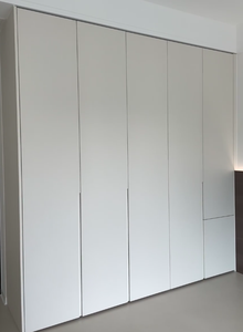 Fabricant de meubles sur mesure Meubles de chambre à coucher Armoire moderne modulaire en bois Design Garde-robe de chambre Style minimaliste - Product Image 5