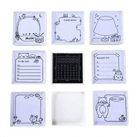 Prix d'usine – Fournitures de planification pour enfants : Ensemble de tampons flash en plastique personnalisables pour la planification quotidienne, les voyages, la gestion du temps, les listes de contrôle, etc.