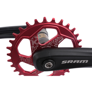 <span class=keywords><strong>Pédalier</strong></span> en aluminium <span class=keywords><strong>SRAM</strong></span> SX, 1x12s, avec support de fond cannelé, 170mm 3mm/6mm de décalage, 30T 32T 34T 36T 38T - Product Image 5