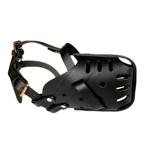 Museruola per Cani in Pelle Bovina, Anti-morso, Anti-abbaio, Anti-impugnatura, per Addestramento, per Pastori Tedeschi e Rottweiler, Direttamente dalla Fabbrica - Product Image 6