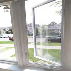 Ventanas Abatibles de Aluminio ZEYI con Manivela Manual, Herrajes de Alta Resistencia, Tamaños Personalizados Disponibles, Ventanas Manuales - Product Image 1