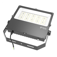 Projecteur extérieur de jardin en alliage d'aluminium à LED SMD haute luminosité blanc chaud, protection IP65