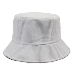 Chapeau seau printemps automne velours côtelé couleur unie femmes hommes chapeau de pêcheur hanche casquette pliable <span class=keywords><strong>Bob</strong></span> Cheapu Panama casquette de pêche - Product Image 4