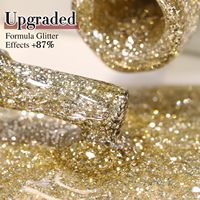 Vernis Gel Scintillant Platine Effet Flash de Haute Qualité OEM, Étiquette Privée, Vente en Gros, Gel à Ongles Pailleté Réfléchissant Effet Disco, Logo Personnalisé