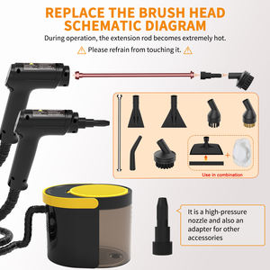Nuovo Arrivo: Pulitore a Vapore Portatile da 2500W, Vaporizzatore per Auto ad Alta Temperatura e Pressione per Dettagli Auto - Product Image 6