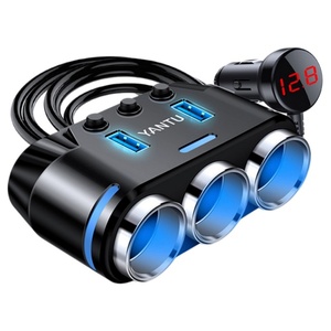Piezas de Sistema Electrónico para Camiones de Alta Calidad, Divisor de Encendedor de Cigarrillos para Camión 1 a 3 y 1 a 2, y Divisor de Energía Multipuerto para Camión - Product Image 5