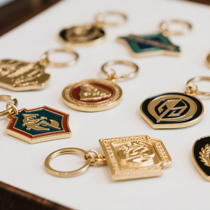 Wholesale Custom Soft Enamel Metal <b>Keychains</b> with Split Ring for Corporate Promotional Gifts - Product Image 6