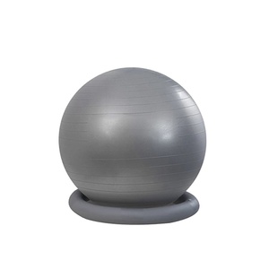 Balle d'équilibre avec bandes de résistance Entraîneur d'équilibre pour Yoga Fitness Stabilité Entraînement Force Exercice <span class=keywords><strong>Physica</strong></span> - Product Image 1