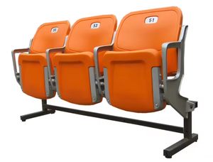Sièges de stade de haute qualité et économiques, chaise pliante automatique en plastique pour les sports de plein air - Product Image 2
